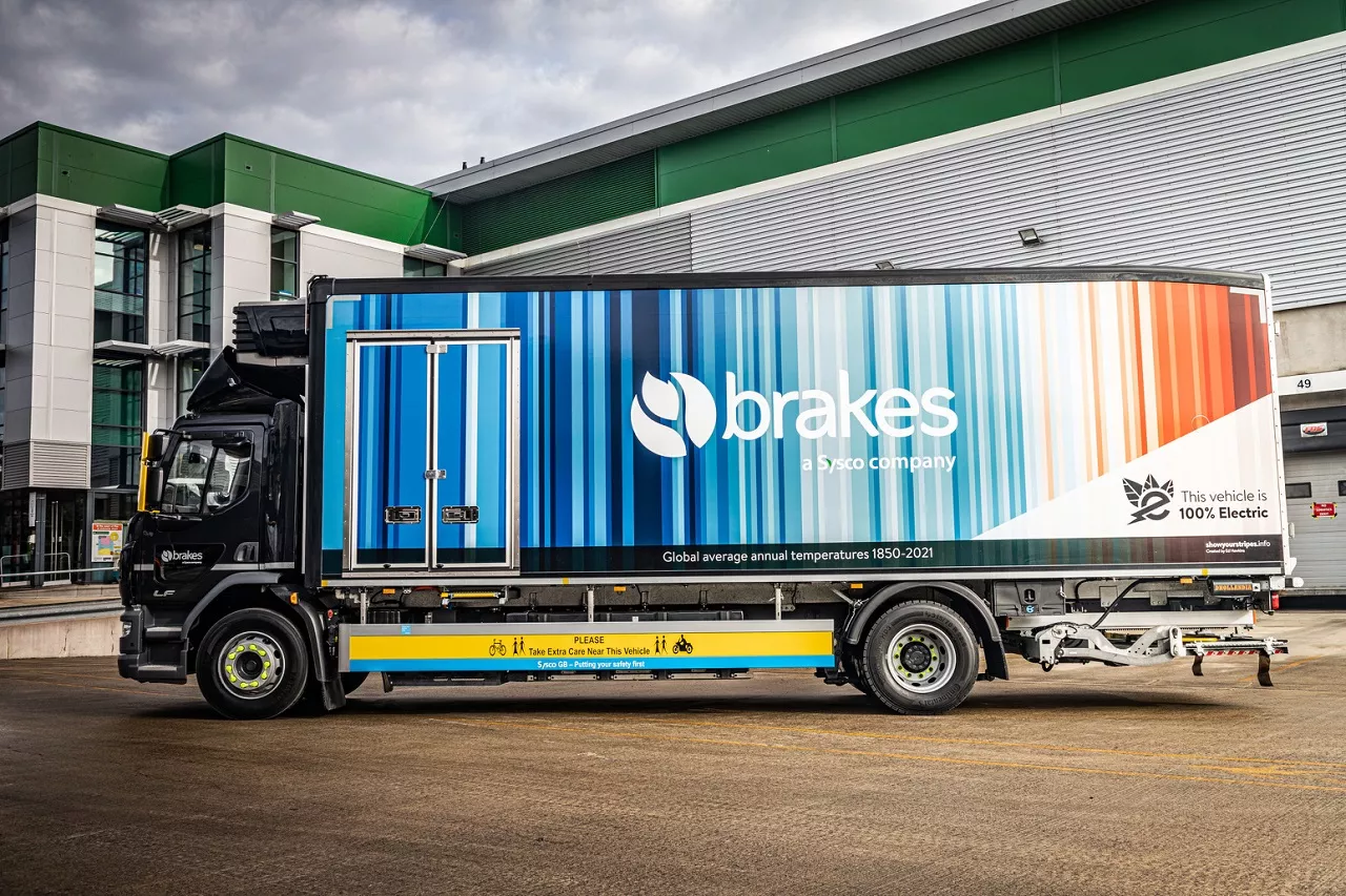 Brakes Trials New Zero-Emission Trucks with Frigoblock Electric Refrigeration