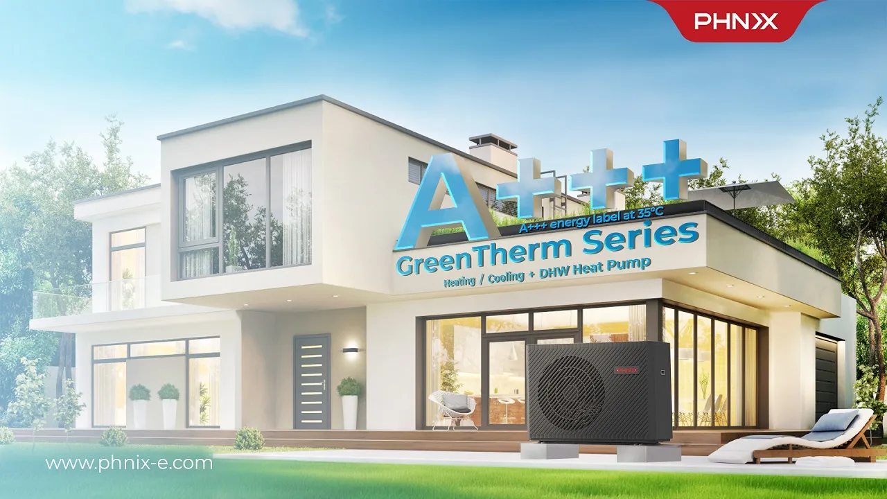 PHNIX Introduces GreenTherm Series Heat Pumps with Eco-Friendly Refrigerants