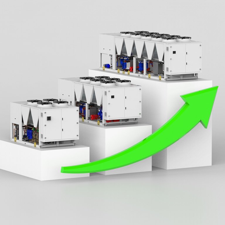 Aermec's new multi-purpose plug-and-play unit with various temperature levels