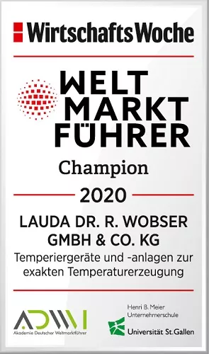 LAUDA again named world market leader