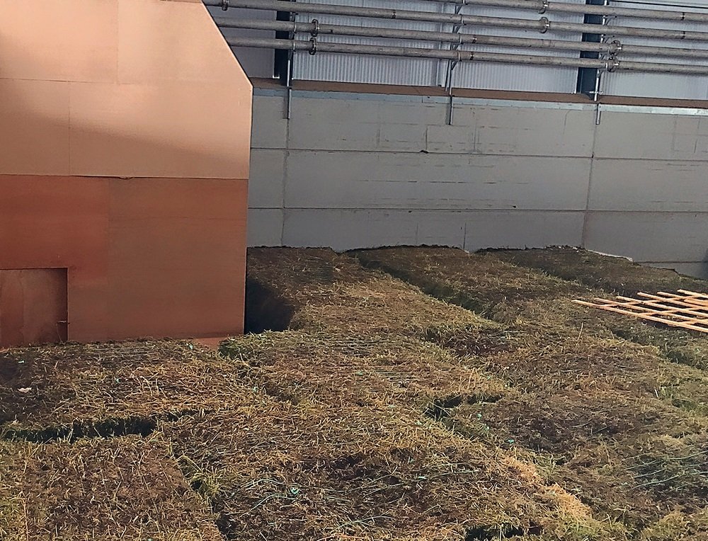 The Carrier heat pumps are being used to dry Lucerne hay