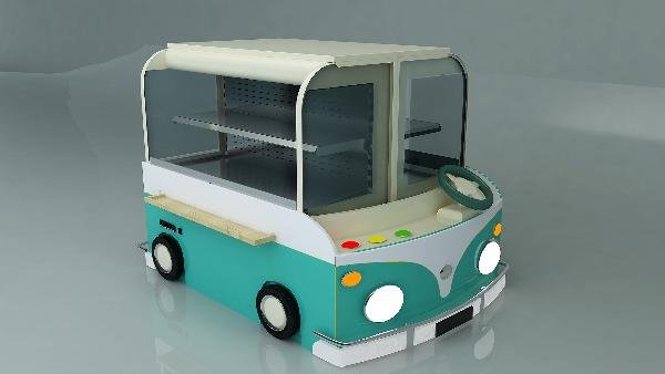 Refrigerated Showcase For Kids From Frigo Zika
