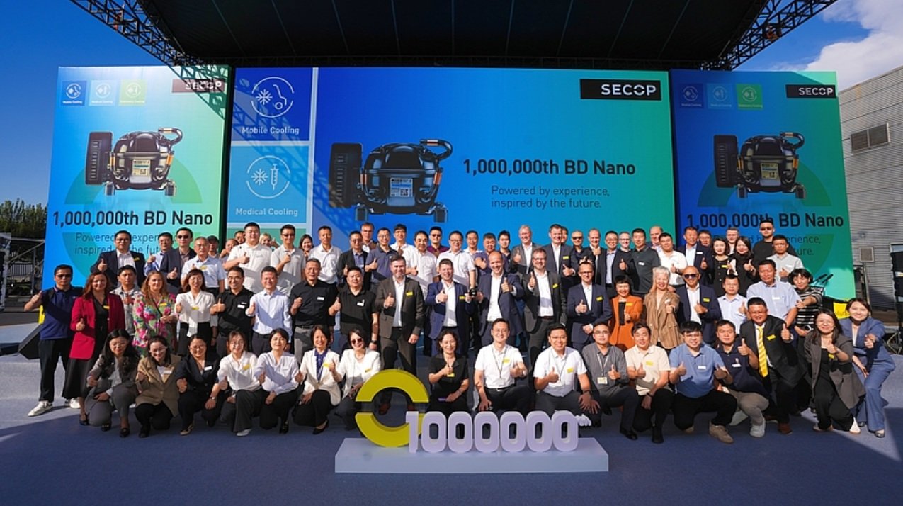 Secop marks 15 years and one million BD Nano units at China facility