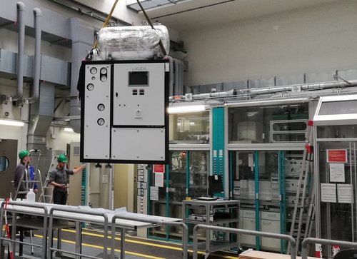 The LAUDA heat transfer system at the Max Planck Institute in Magdeburg