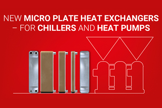 Danfoss has extended its highly efficient range of Micro Plate heat exchangers