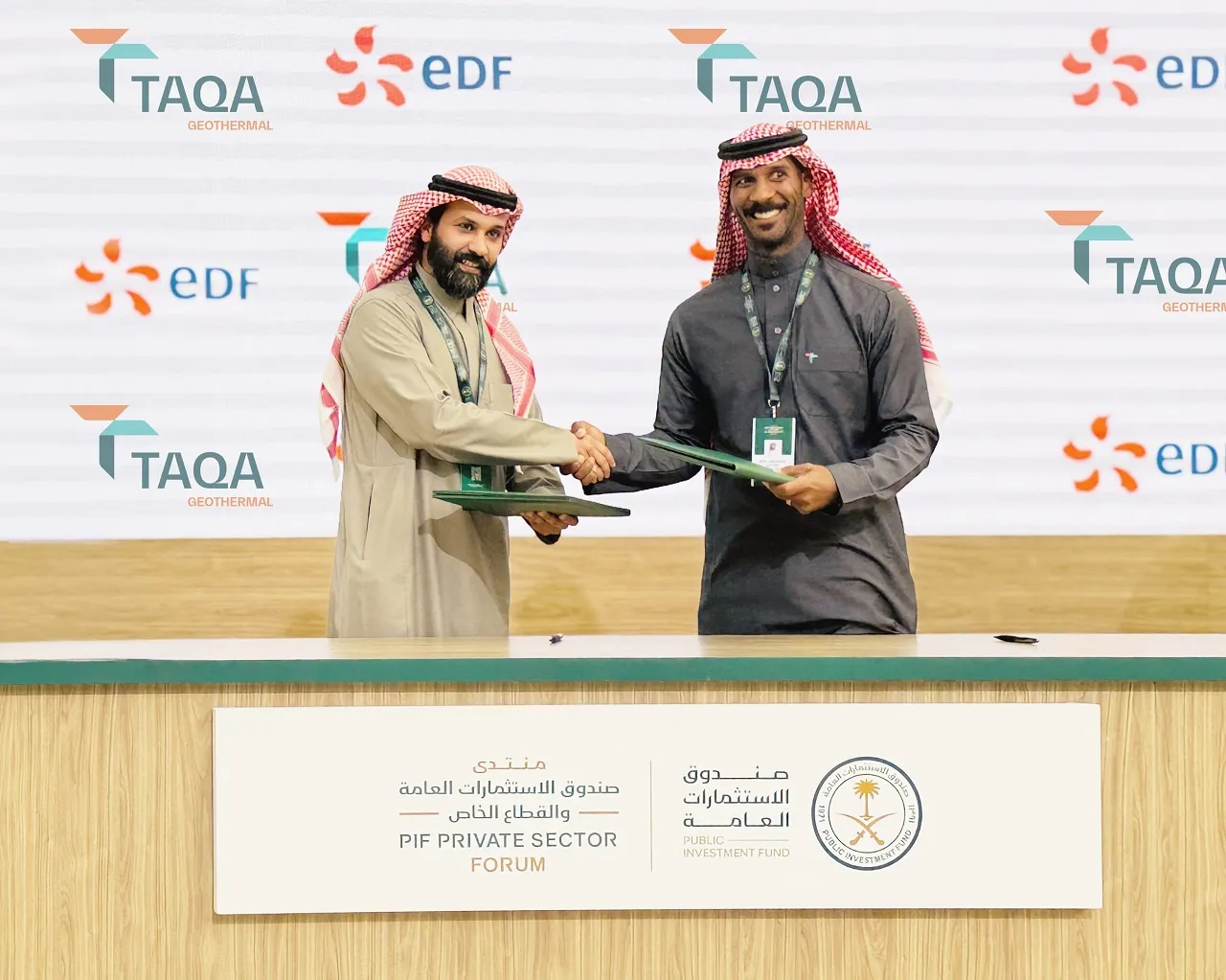 EDF and TAQA Geothermal Sign MoU to Promote Geothermal Energy in Saudi Arabia