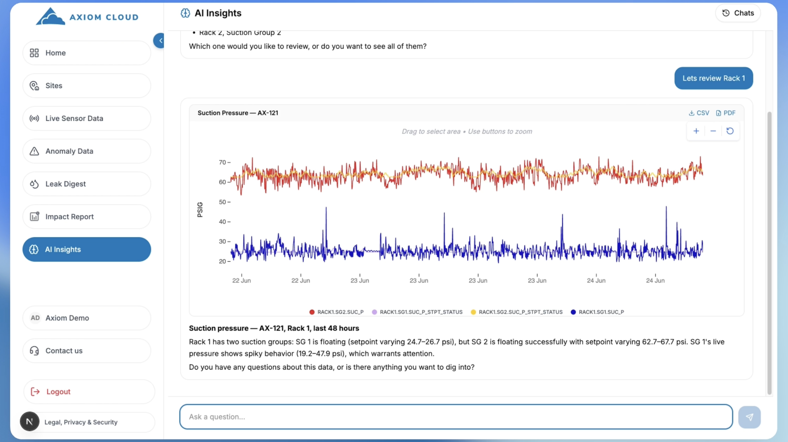 Axiom Cloud launches AI Insights Agent for cooling system data