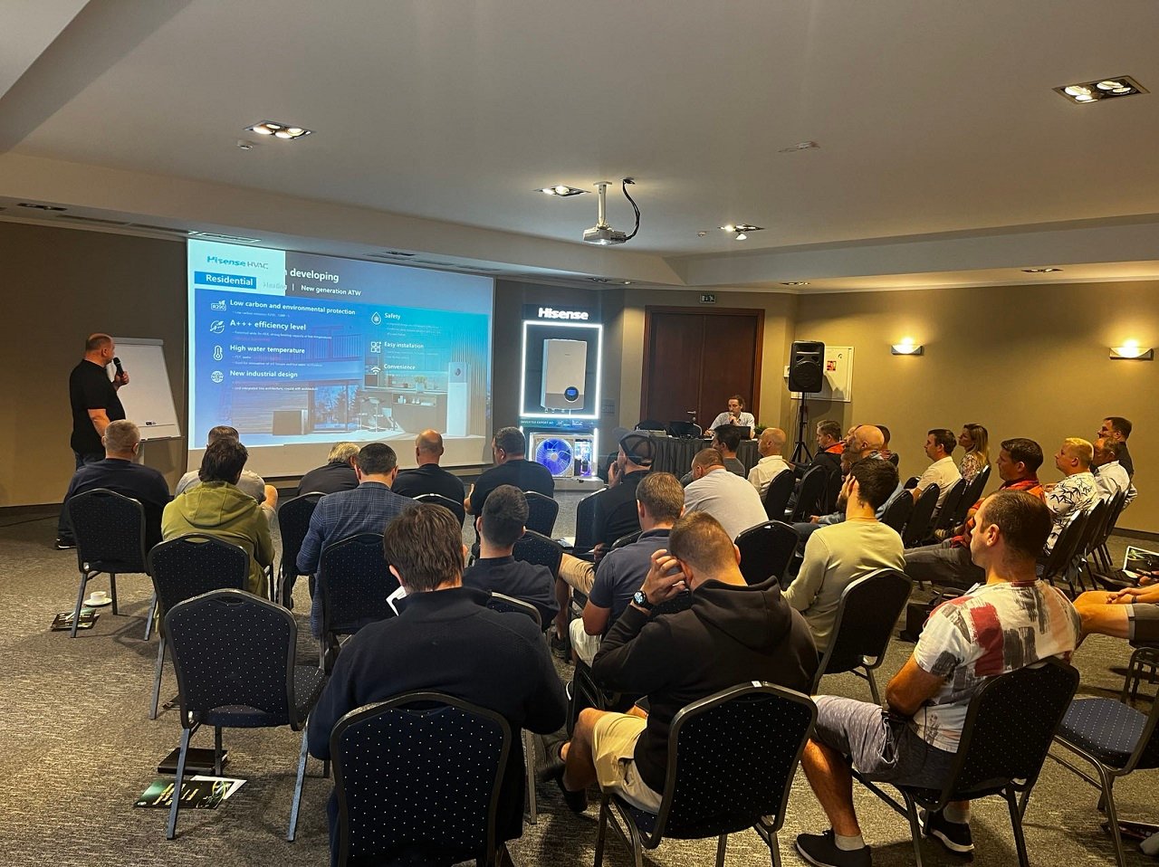 The Second Hisense Heat Pump Elite Training Concluded Successfully in Eastern Europe