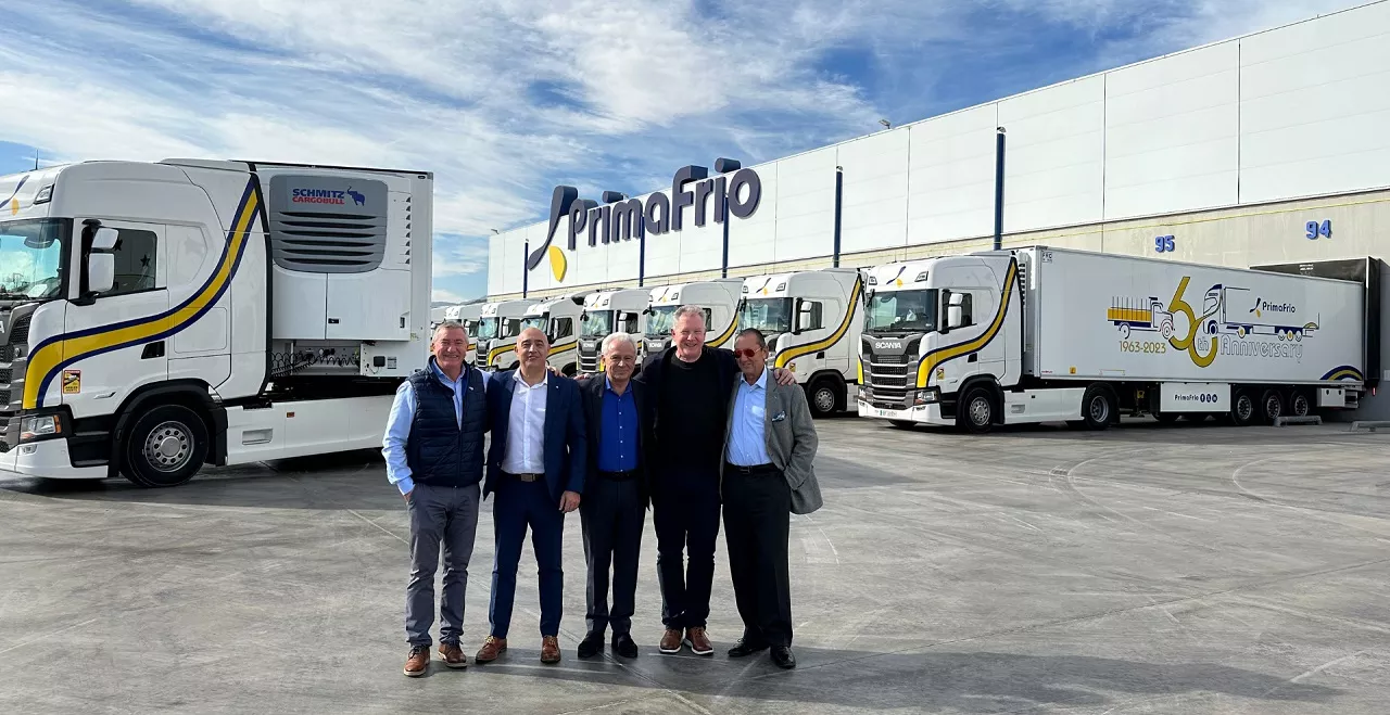 Primafrio strengthens its fleet with 200 S.KO COOL refrigerated semi-trailers from Schmitz Cargobull