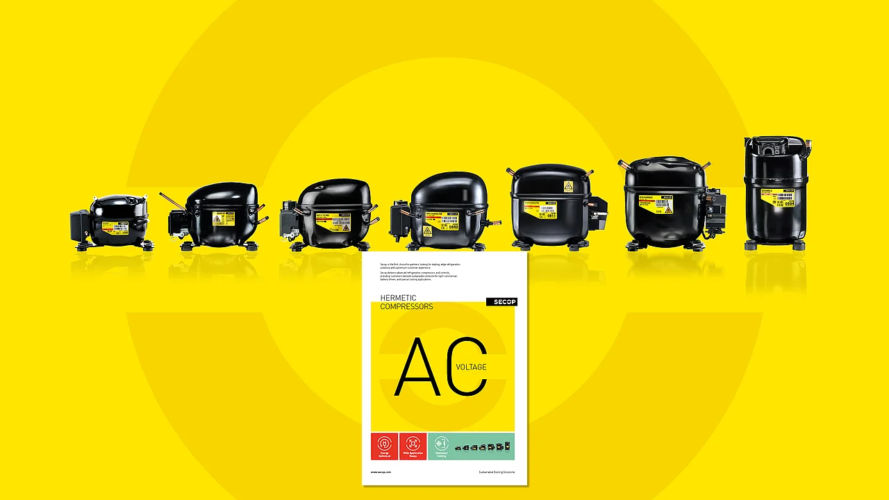 Secop Updates AC Compressor Catalog and Four Portfolio Guides