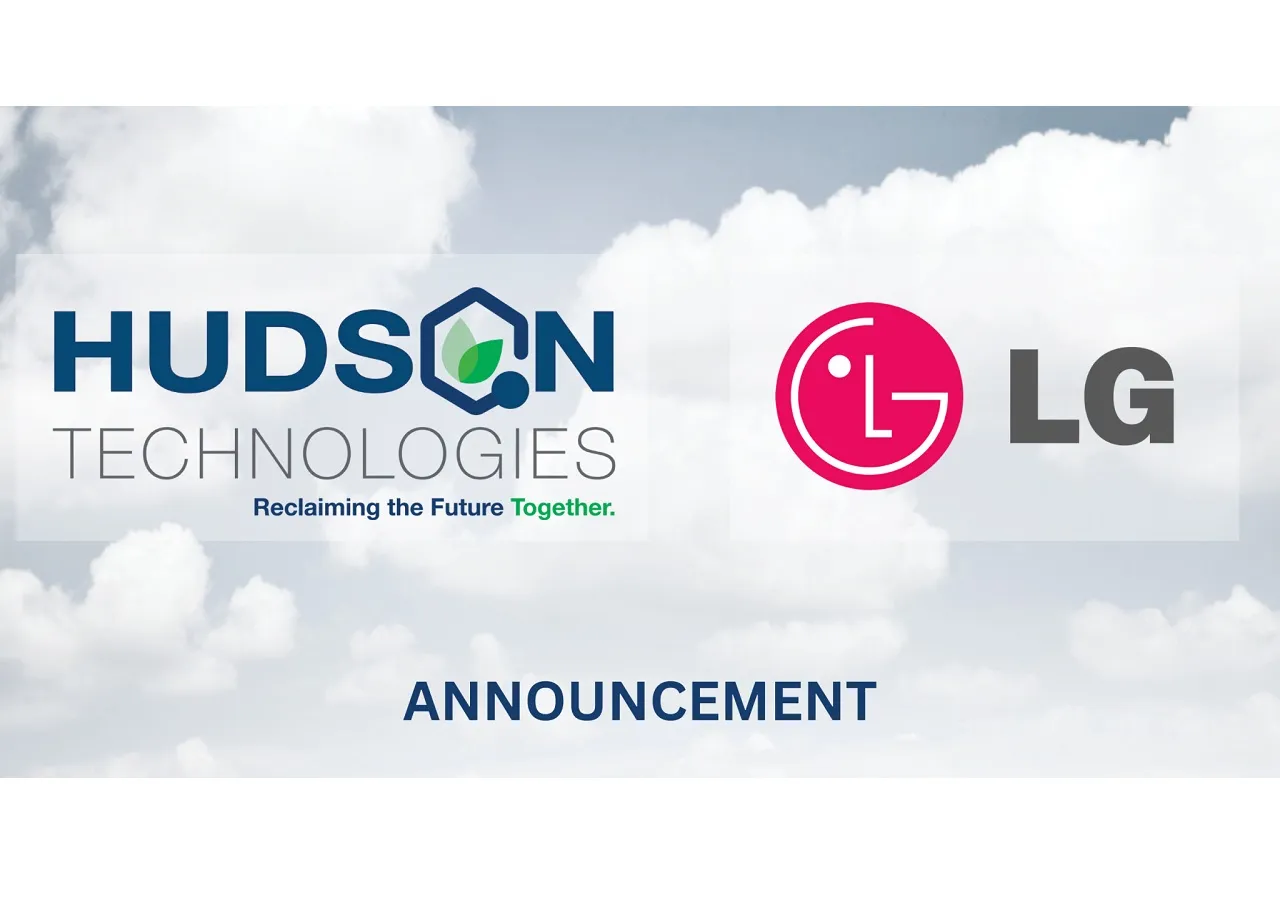 Hudson Technologies Partners with LG to Provide Sustainable Refrigerants