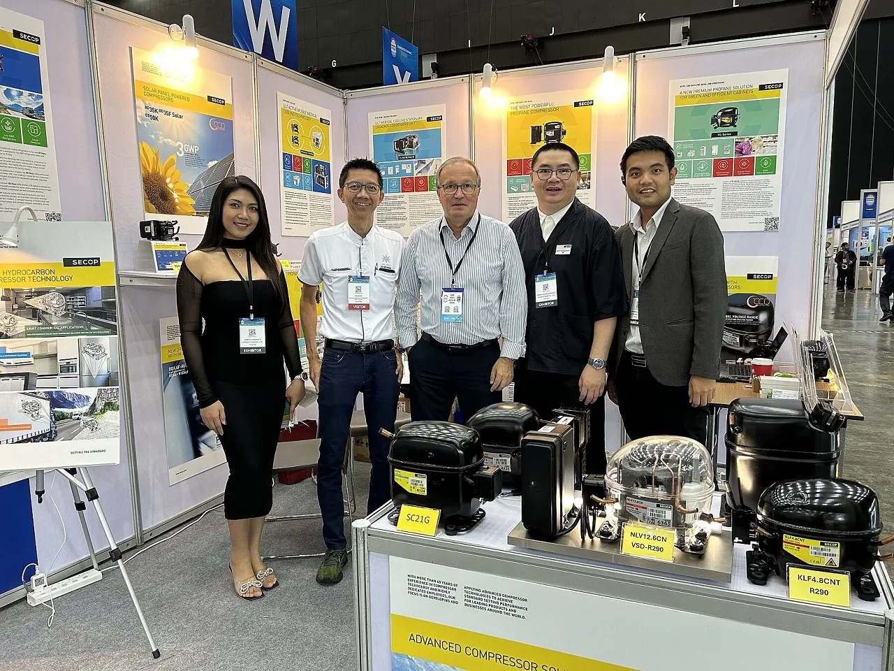 Secop and G-Power Unveil Advanced Refrigeration Technologies at Bangkok RHVAC 2024