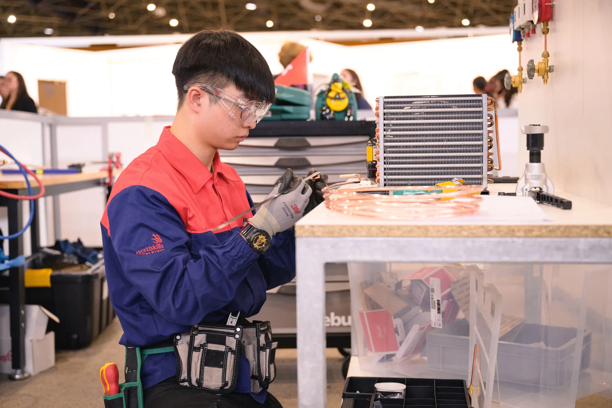 Refrigeration and Air Conditioning Competitions in Full Swing at WorldSkills Lyon 2024