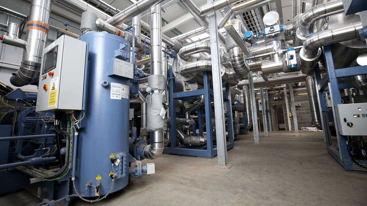 GEA supplies powerful heat pumps for district heating in Gateshead