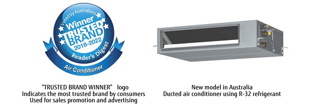 Fujitsu General has been selected as the “Winner” of the "Trusted Brands Australia 2022"