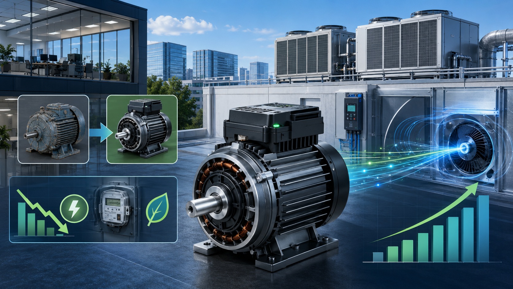 Strategic Market Research Sees HVAC Motor Demand Rise on Retrofits