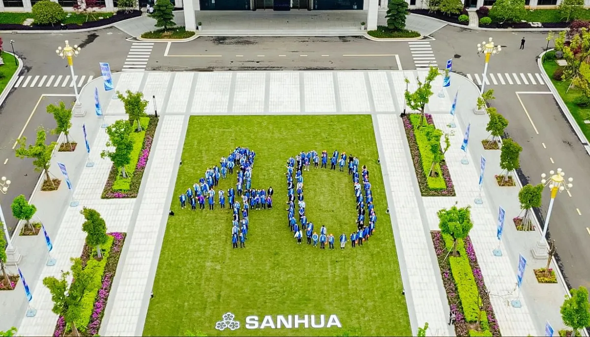 Sanhua kicked off its 40th anniversary celebrations