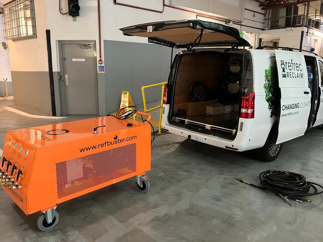 Refrec Reclaim Streamlines Refrigerant Recovery at London Office Tower