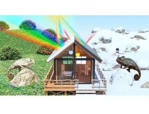 Warm in Winter and Cool in Summer: The temperature-adaptive radiative cooling coating with color variability is designed and fabricated