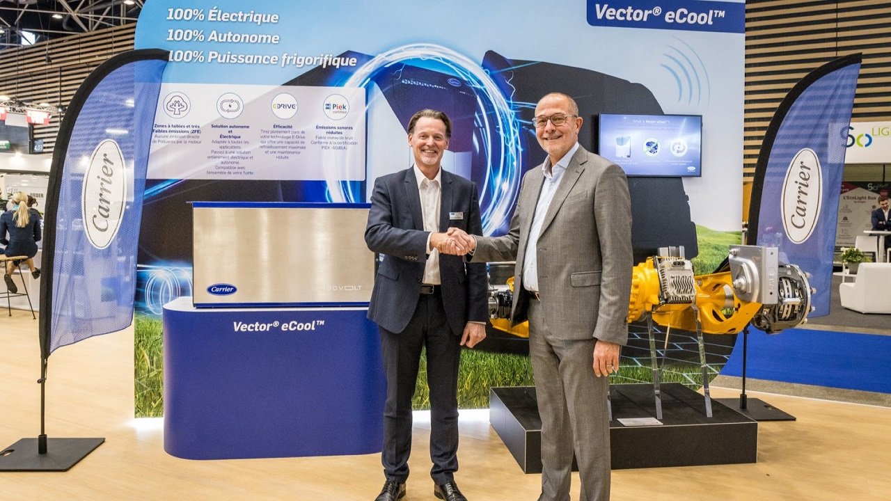 STEF Orders Vector eCool Refrigeration Systems from Carrier Transicold