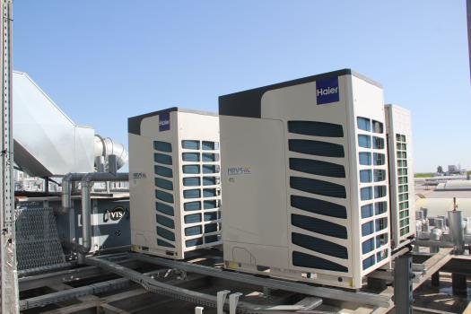 Knorr Bremse Rail Systems in Hungary installs Haier MRV 5 3-pipe VRF