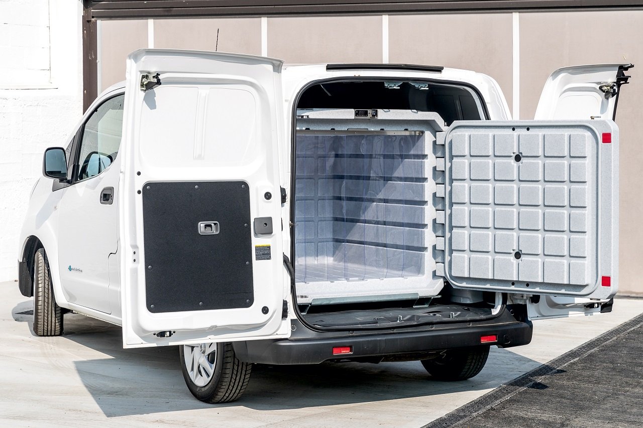 Coldtainer for 100% Electric Refrigerated Transport in Milano