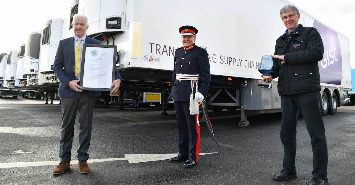 Gray & Adams receives prestigious Queen’s Award for Enterprise from Lord-Lieutenant of Aberdeenshire