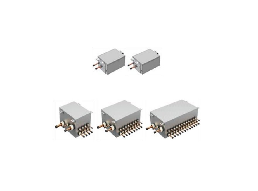 Toshiba Super Multi-u Heat Recovery VRF Series and Heating / Cooling Mode Switch Units