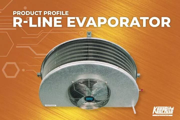 KeepRite Refrigeration presented R-Line Half Round Evaporators