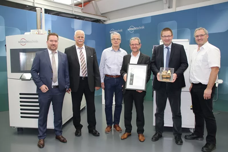 Vötsch receives the three millionth product manufactured by BITZER Schkeuditz