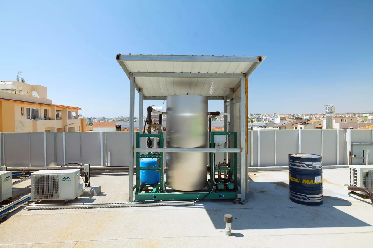 CO2 refrigeration system for a new supermarket in Larnaca