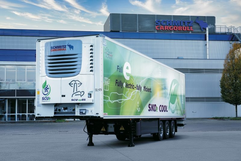 Schmitz Cargobull introduces its All-Electric S.KOe Cool to UK & Ireland market