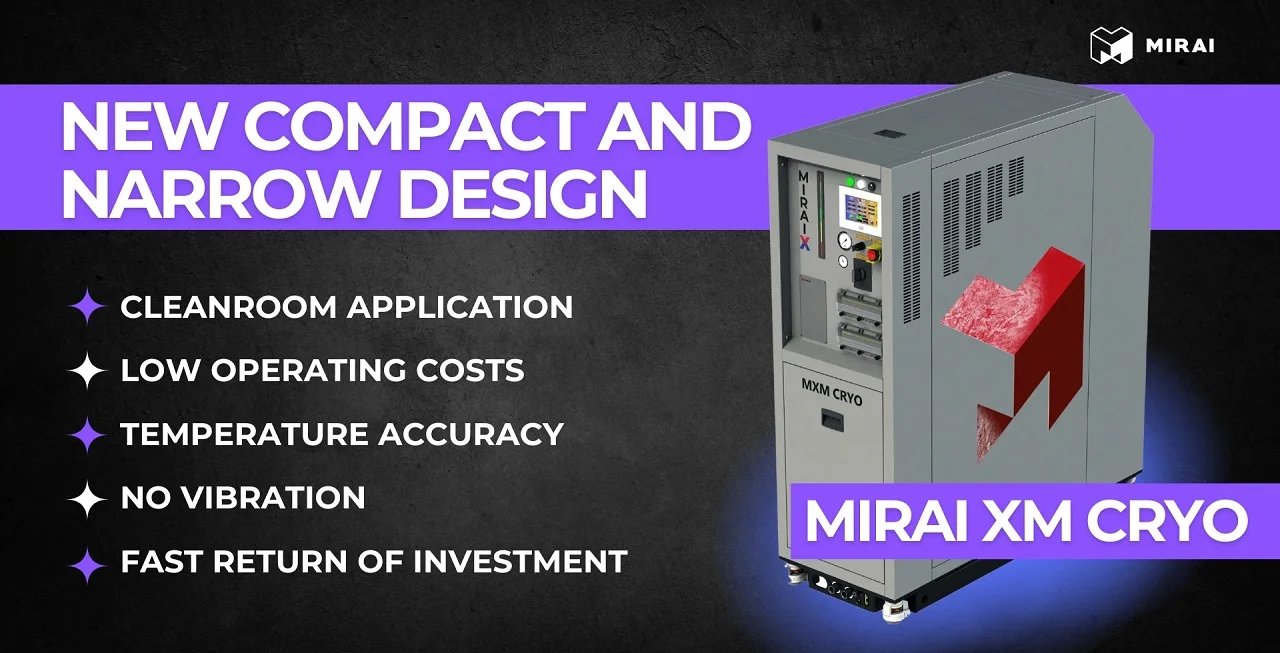MIRAI INTEX Introduces Updated MIRAI XS CRYO 20 with Compact Design
