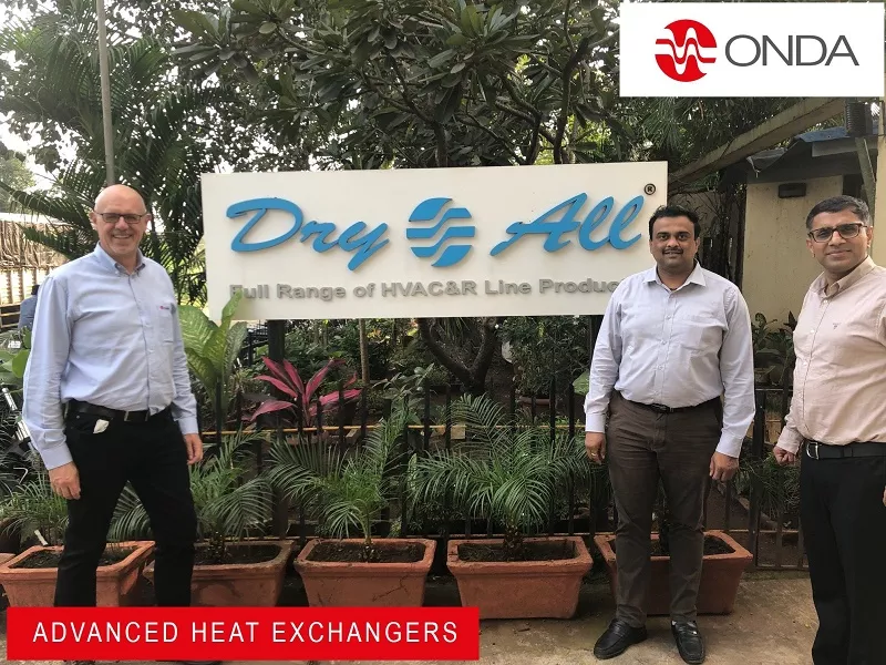 Dry All and Onda spa signed agreement to distribute Onda products in India