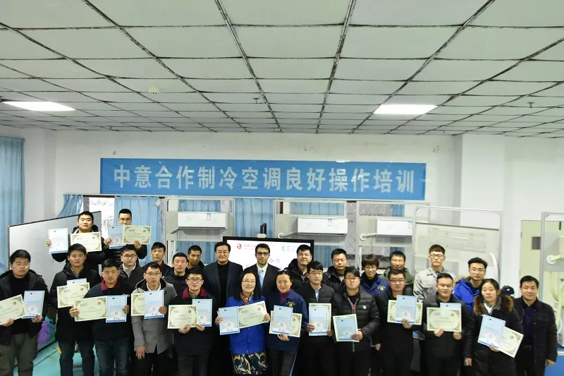 Centro Studi Galileo Trains 24 Chinese Professionals On R290 Air Conditioning