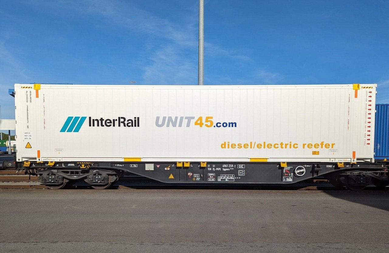 InterRail offers temperature-controlled rail transports between Europe and Asia
