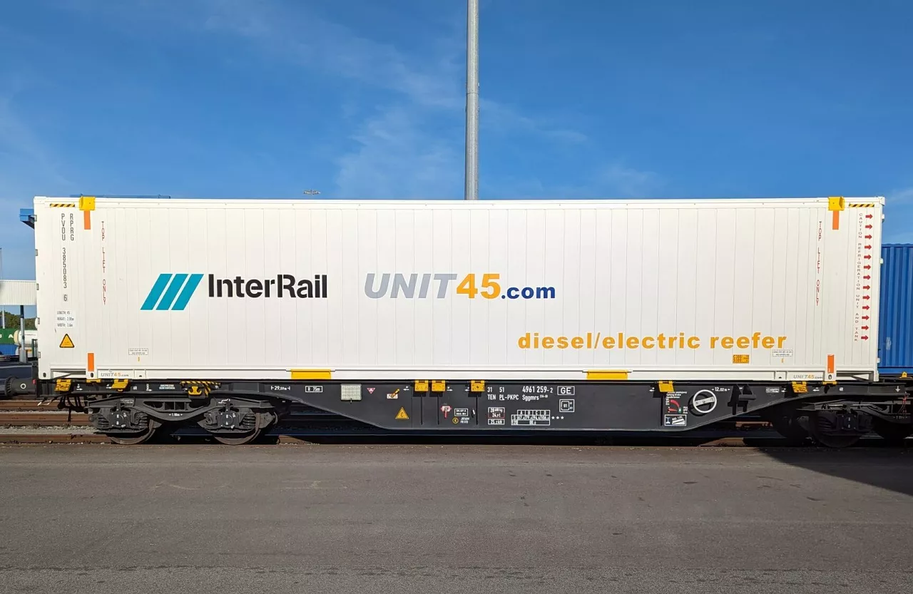 InterRail offers temperature-controlled rail transports between Europe and Asia