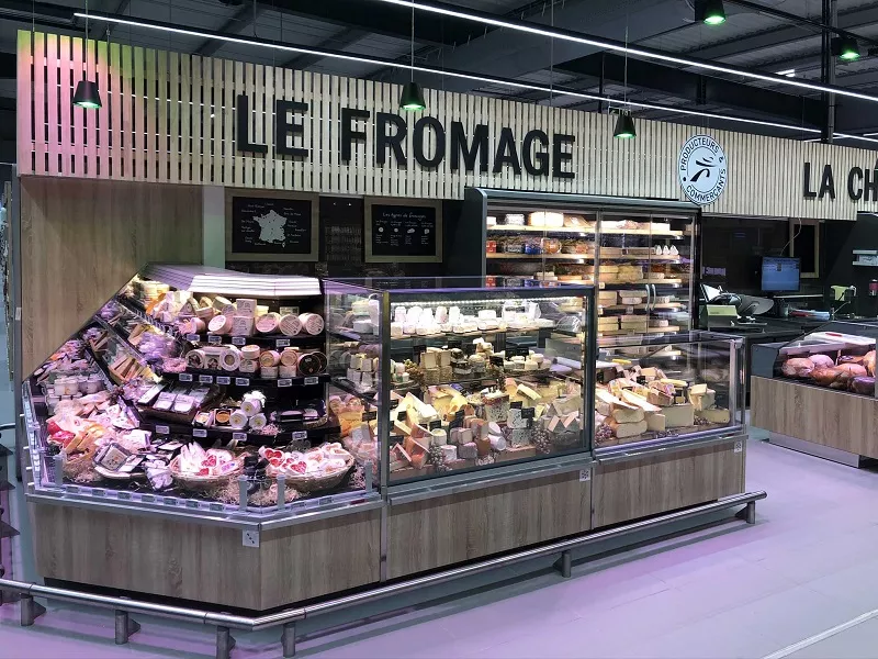 Arneg France Furnishes The New Intermarché Super In Totes