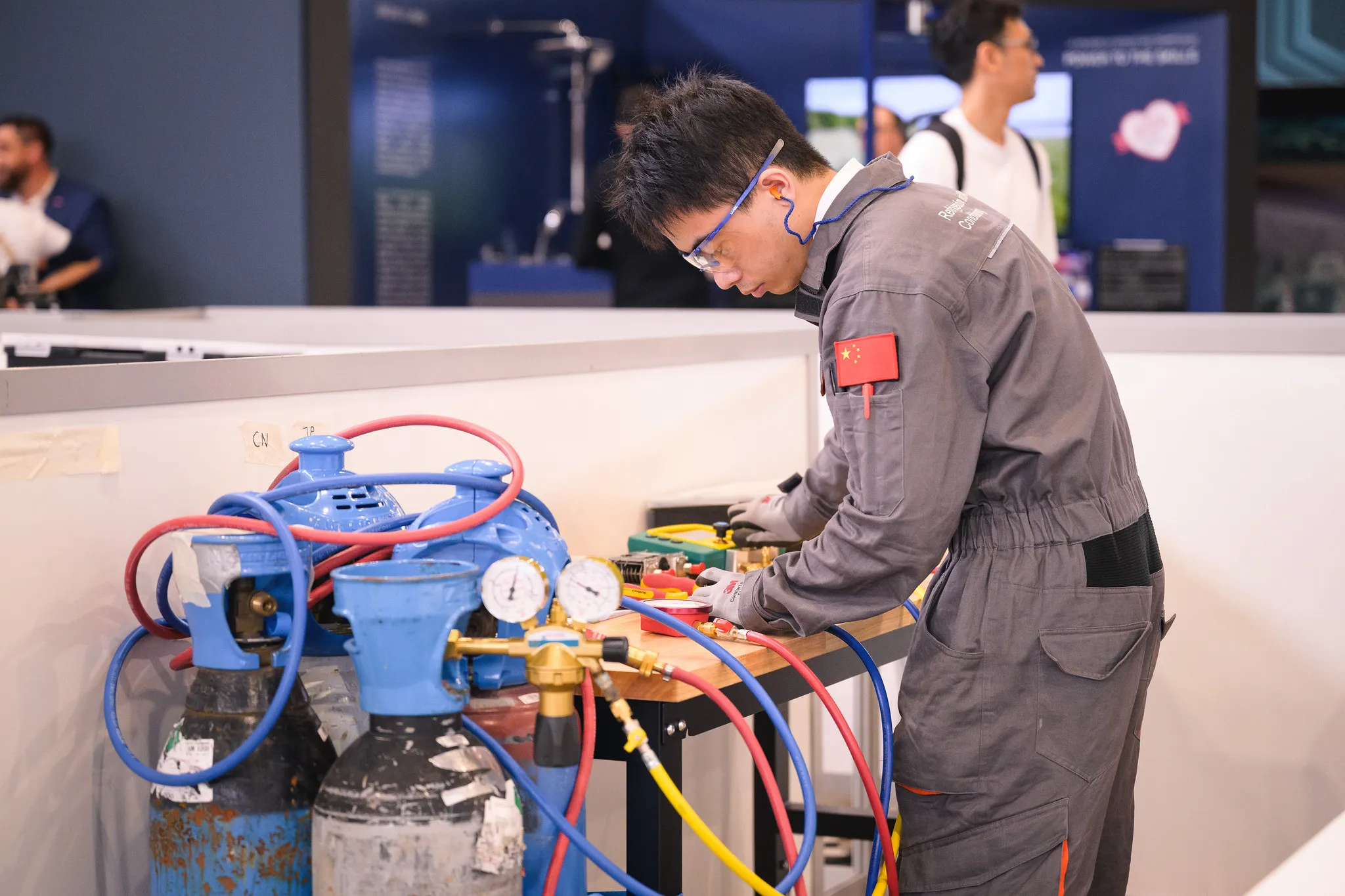 Refrigeration and Air Conditioning Competitions in Full Swing at WorldSkills Lyon 2024