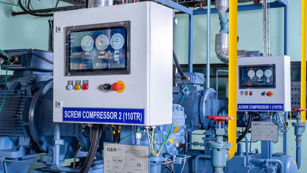 GEA Grasso M compressor has increased efficiency of the ammonia refrigeration plant by 15%