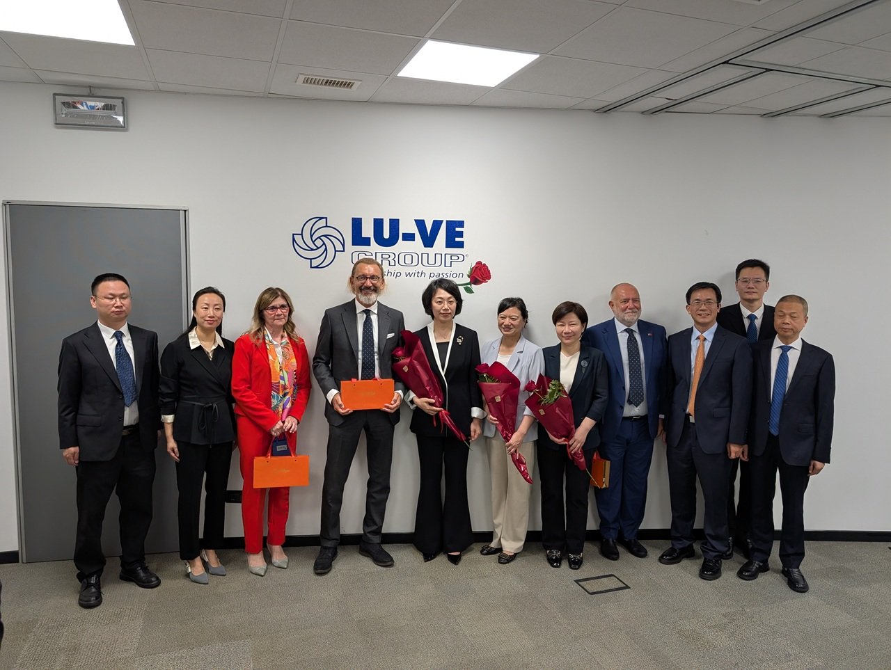 LU-VE Group recognized by Chinese officials for investment in Hubei