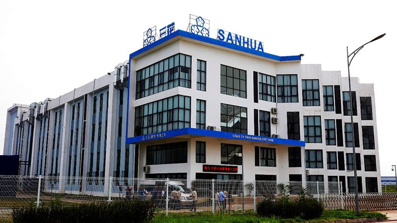 Mr. Zhang Daocai inspects Sanhua Vietnam plant