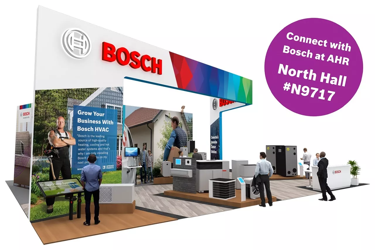 Bosch Thermotechnology Debuts New Solutions at AHR Expo 2022 