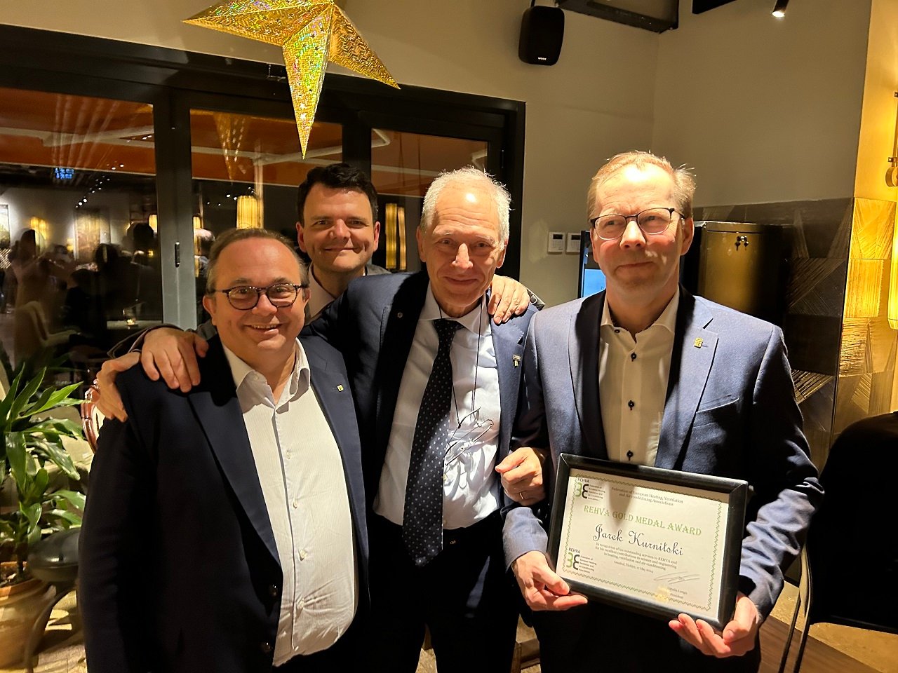 REHVA Awards at 2024 Annual Meeting