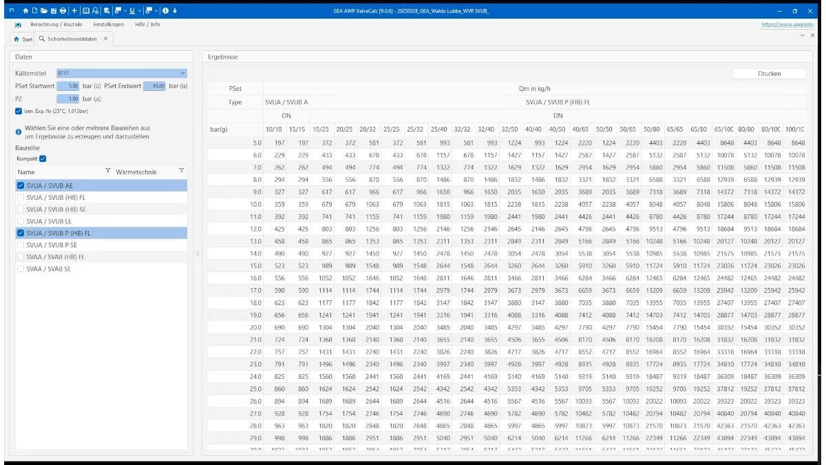GEA Germany launches ValveCalc 9.0 for refrigeration system design