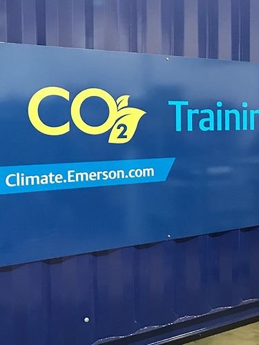 Emerson’s Training. Mobile CO2 Booster Transcritical Unit  