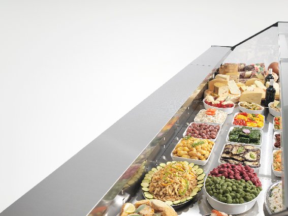 New LONDON 4 and ARLES serve-over counter lines by Arneg