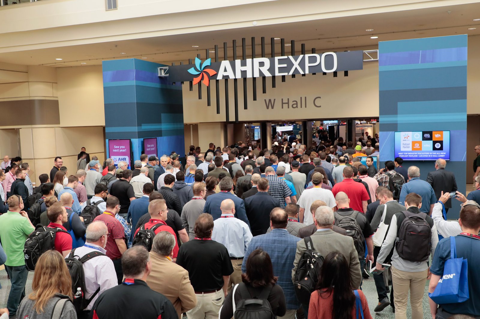 AHR Expo 2022, refrigeration, HVACR events United States, North America