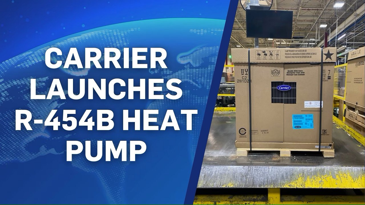 Carrier Launches R-454B Heat Pump