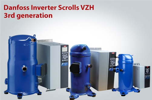 Danfoss Inverter Scrolls VZH 3rd generation